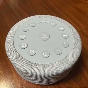 Plug-in Sound White Noise Machine Backup Battery Alarm Clock Brown Noise Machine